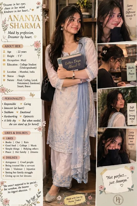 Ananya sharma (◕ᴗ◕✿) mafia's maid 