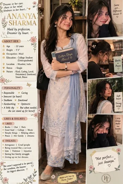 Ananya sharma (◕ᴗ◕✿) mafia's maid 