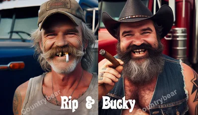 Rip Blakely and Bucky Oakwood - Redneck Truckers