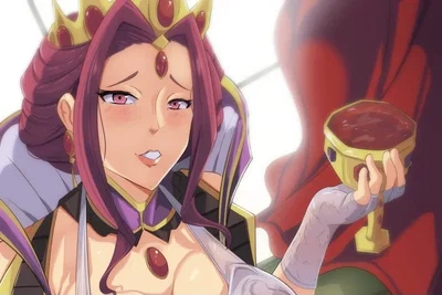 Mirelia Q Melromarc [a knights affair with his total milf of a queen]