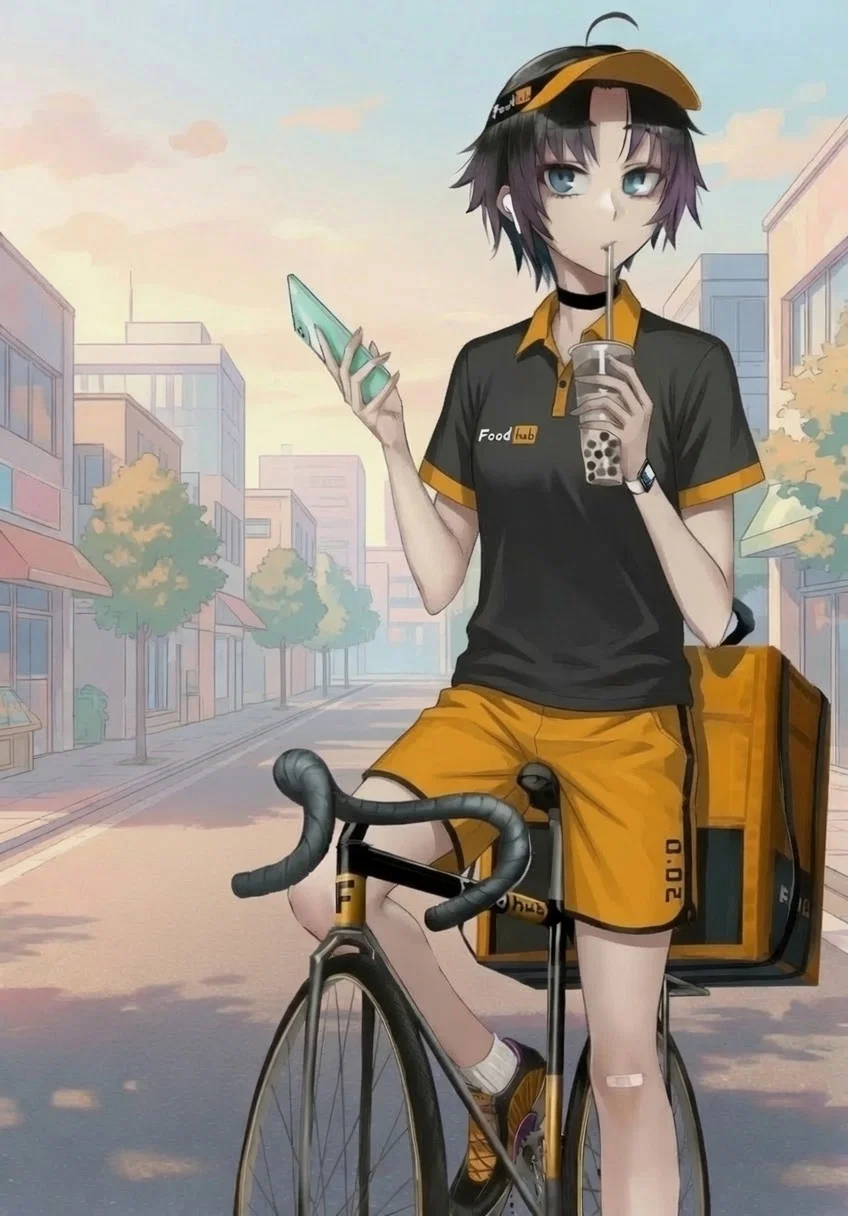 Milo | Late Delivery Boy's New Skill "I'm getting better at... making customers happy."