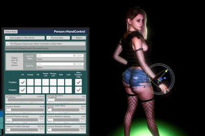 Woman in the Render