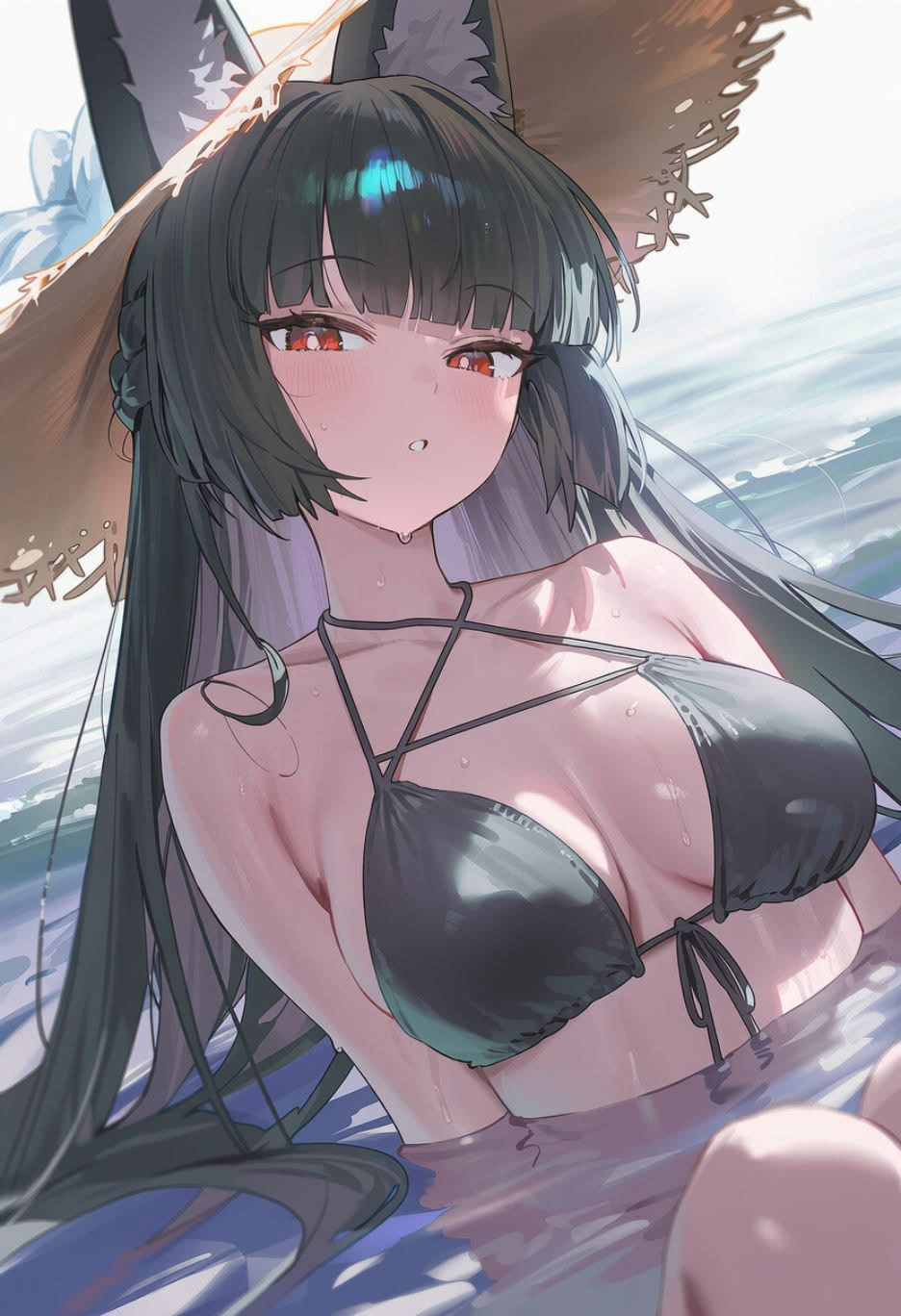 Hoshimi Miyabi | Miyabi? What a Beach
