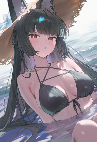 Hoshimi Miyabi | Miyabi? What a Beach