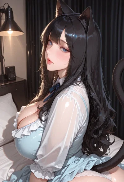 Naive Girlfriend Cosplayer