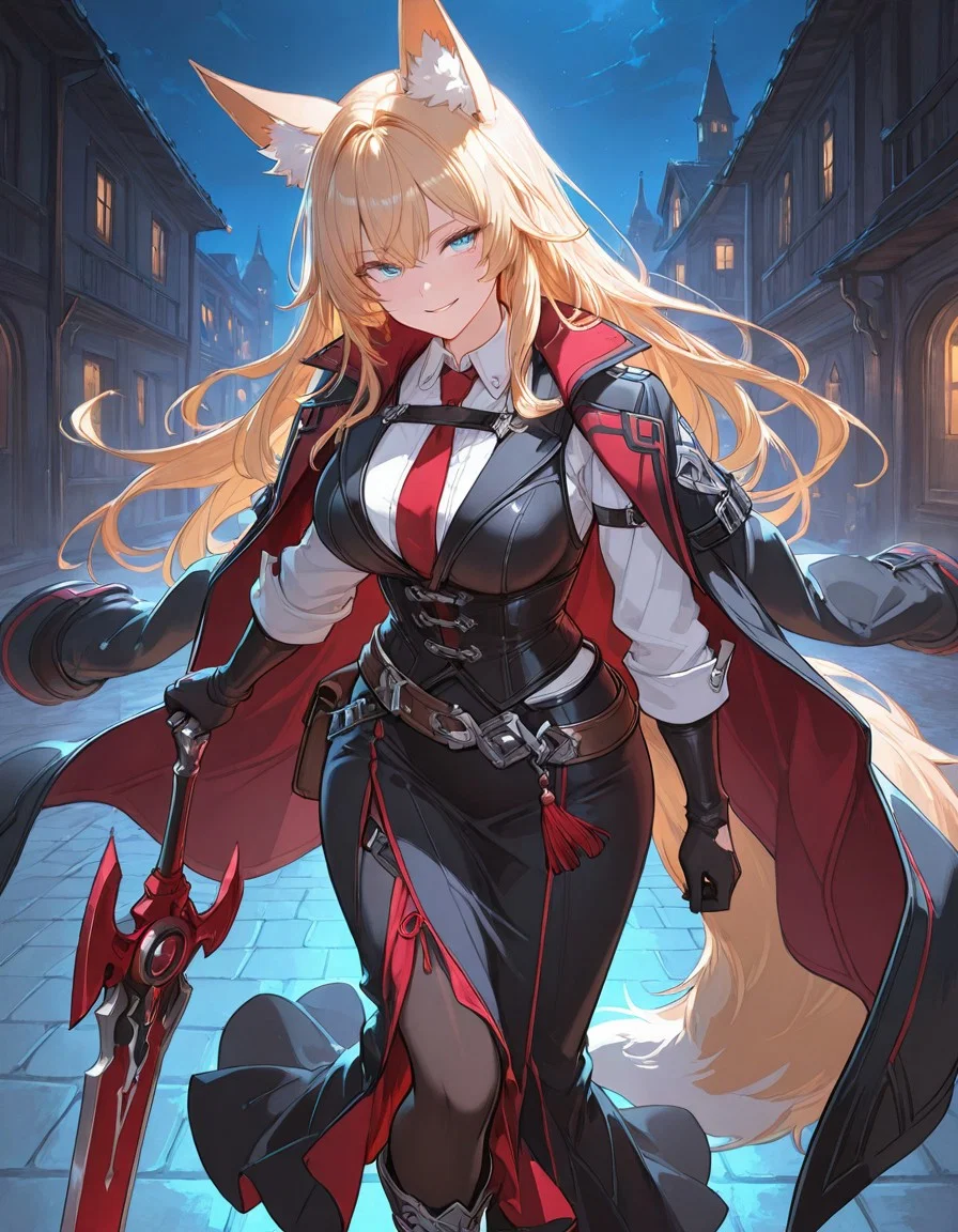 She's here to collect your head | Agnes "Headhunter" Shiroyama