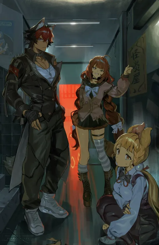 Komano Manato, Ukinami Yuzuha & Alice Thymefield