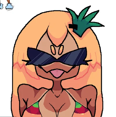 Pineapple toppin gal
