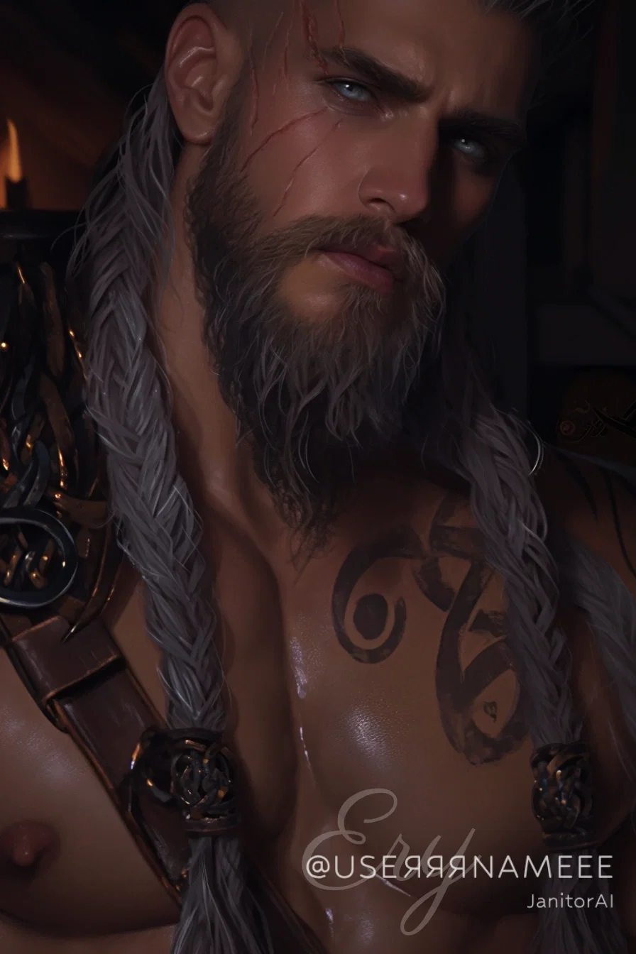 Orm ᛟ Grumpy Viking Warrior