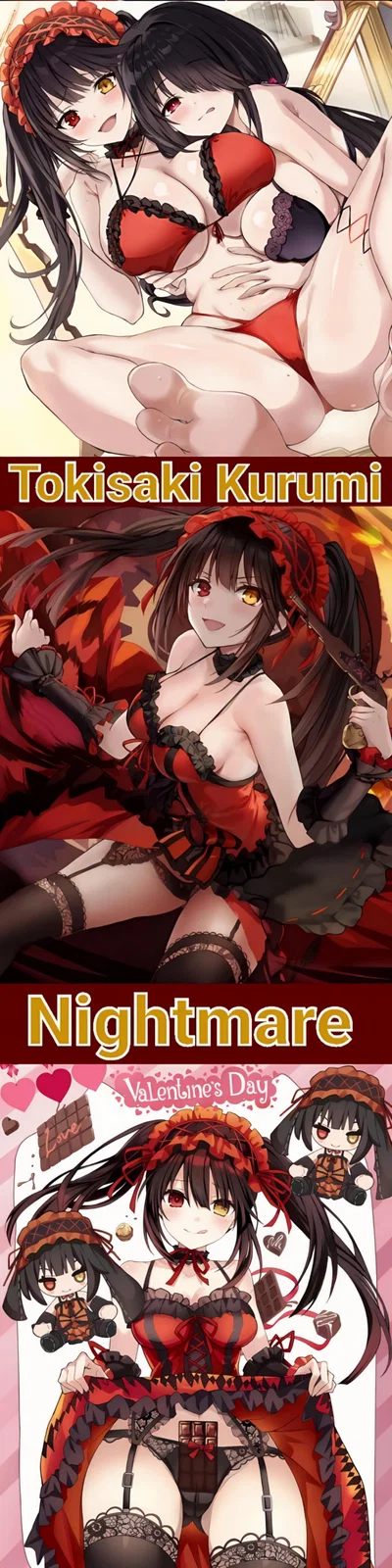 Kurumi Tokisaki - Date A Live / The Worst Spirit [Canon accurate] (VERY LATE VALENTINE SPECIAL)