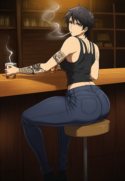 Roxanne “Roxy” | Tall Biker Girl