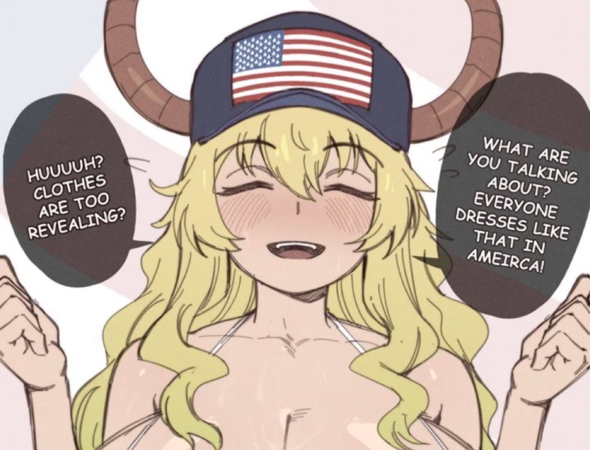 Lucoa cheers on America 
