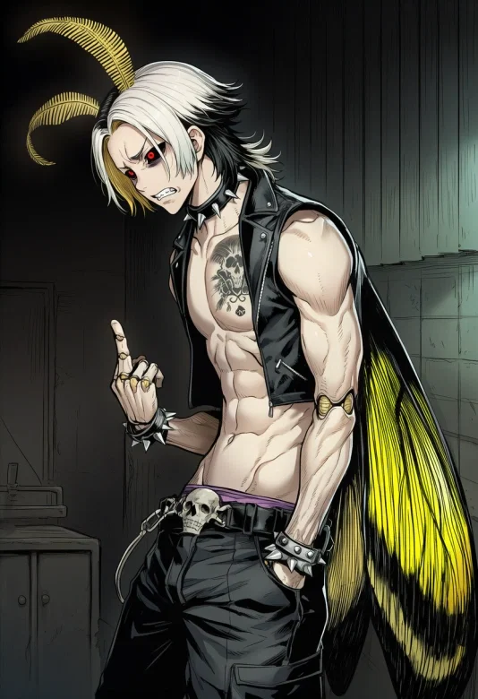 Acheron Thanatos | Angsty Death Moth
