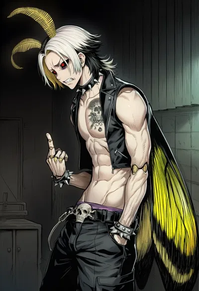 Acheron Thanatos | Angsty Death Moth