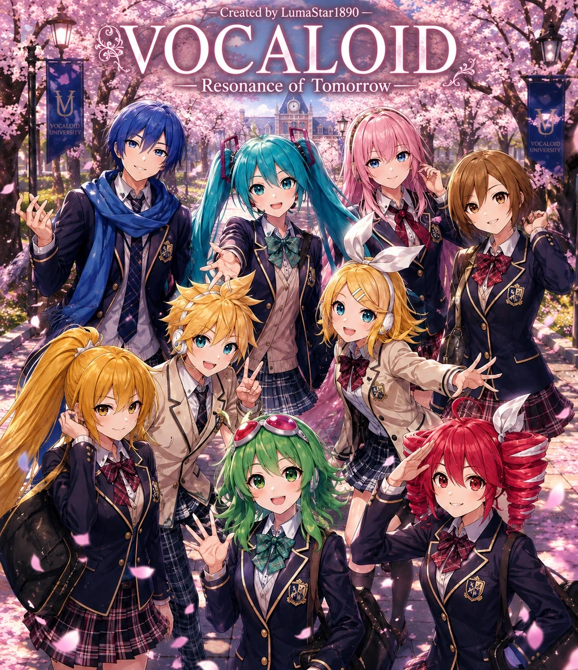 VOCALOID — Resonance of Tomorrow — Vocaloid University AU RPG Roleplay