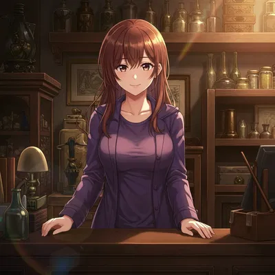 The Shopkeeper || Anya Adamska