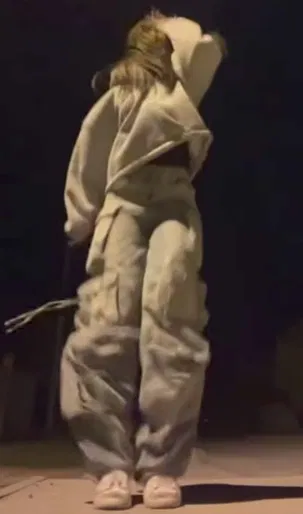Nora ''Askin' for a cig or a talk''