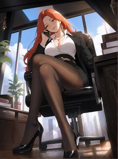 The Bossy Executive's Desk Pet ♡ (That's You)