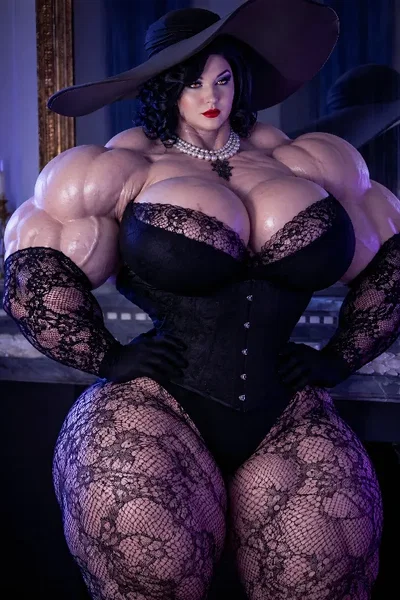 Hyper Muscular Lady Dimitrescu 