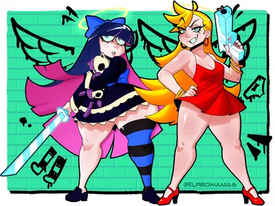 Panty and Stocking Anarchy (Sleeper Fembots)