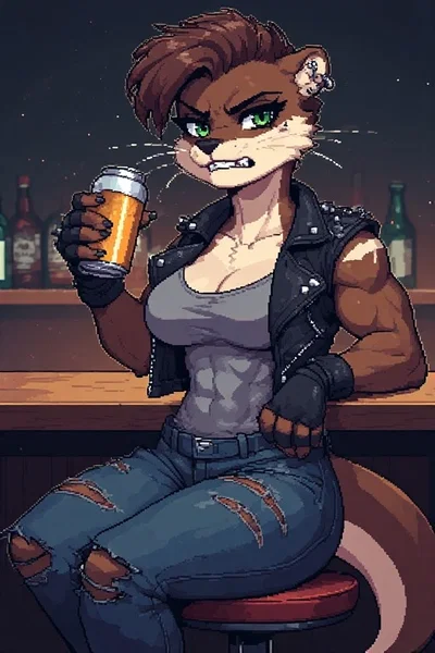 Leena Lunes (Hyper-aggressive Biker Chick)