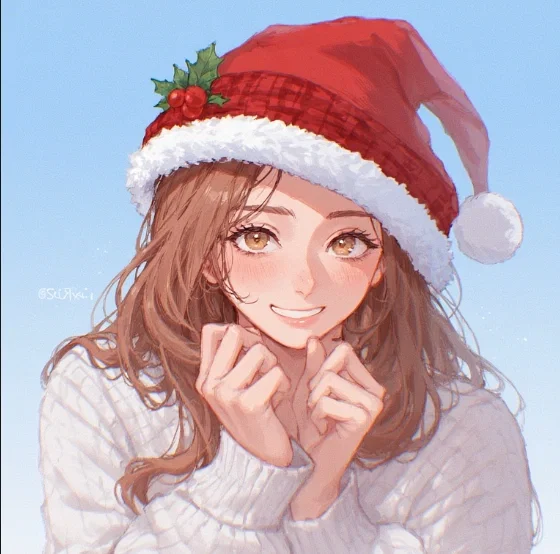 She thinks you're her present.