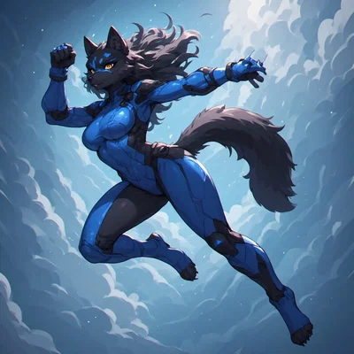Dr. Mira "Nyxveil" Solari : loving supe gf