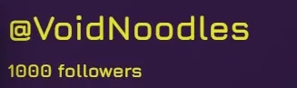 1000 FOLLOWERS !!!!!!!!