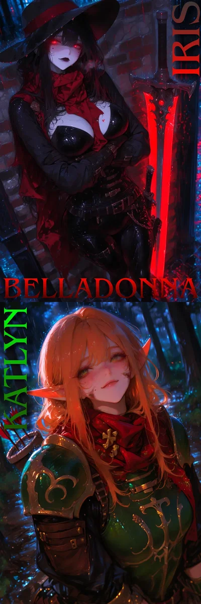 She was kidnapped, and now the S-ranked Demon Hunter needs YOUR help to get her back - Iris & Katlyn (Legends of Valeris: Lachrymose #1)
