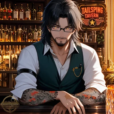 Korvain Lockwood || Your Bartender Has Seen Some Shit