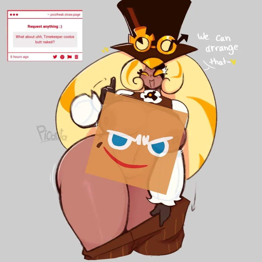 Timekeeper Cookie - I Think She Likes You Mate...