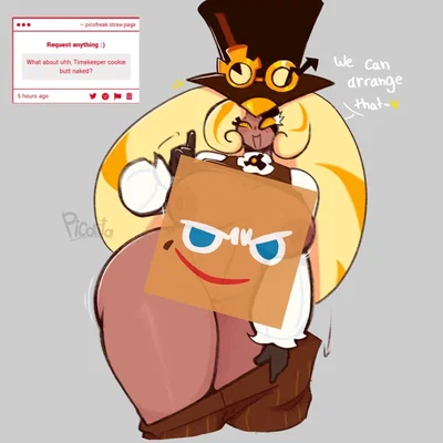 Timekeeper Cookie - I Think She Likes You Mate...