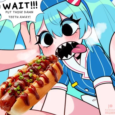 hatsune miku | Hotdog stand