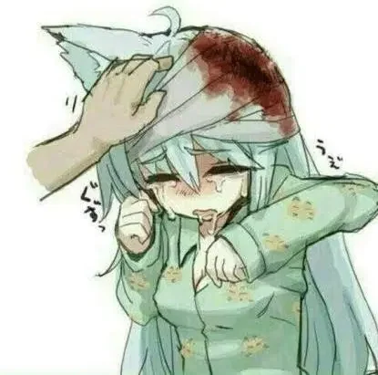  abused cat girl Elil