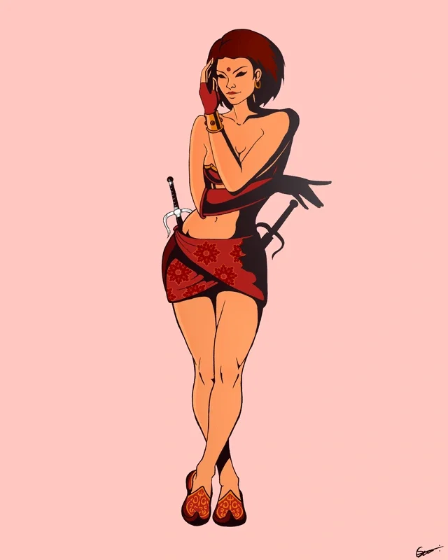 Velvet from Shadow fight 2