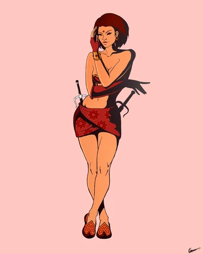 Velvet from Shadow fight 2
