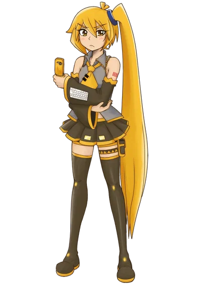 Neru but with a fucking gun
