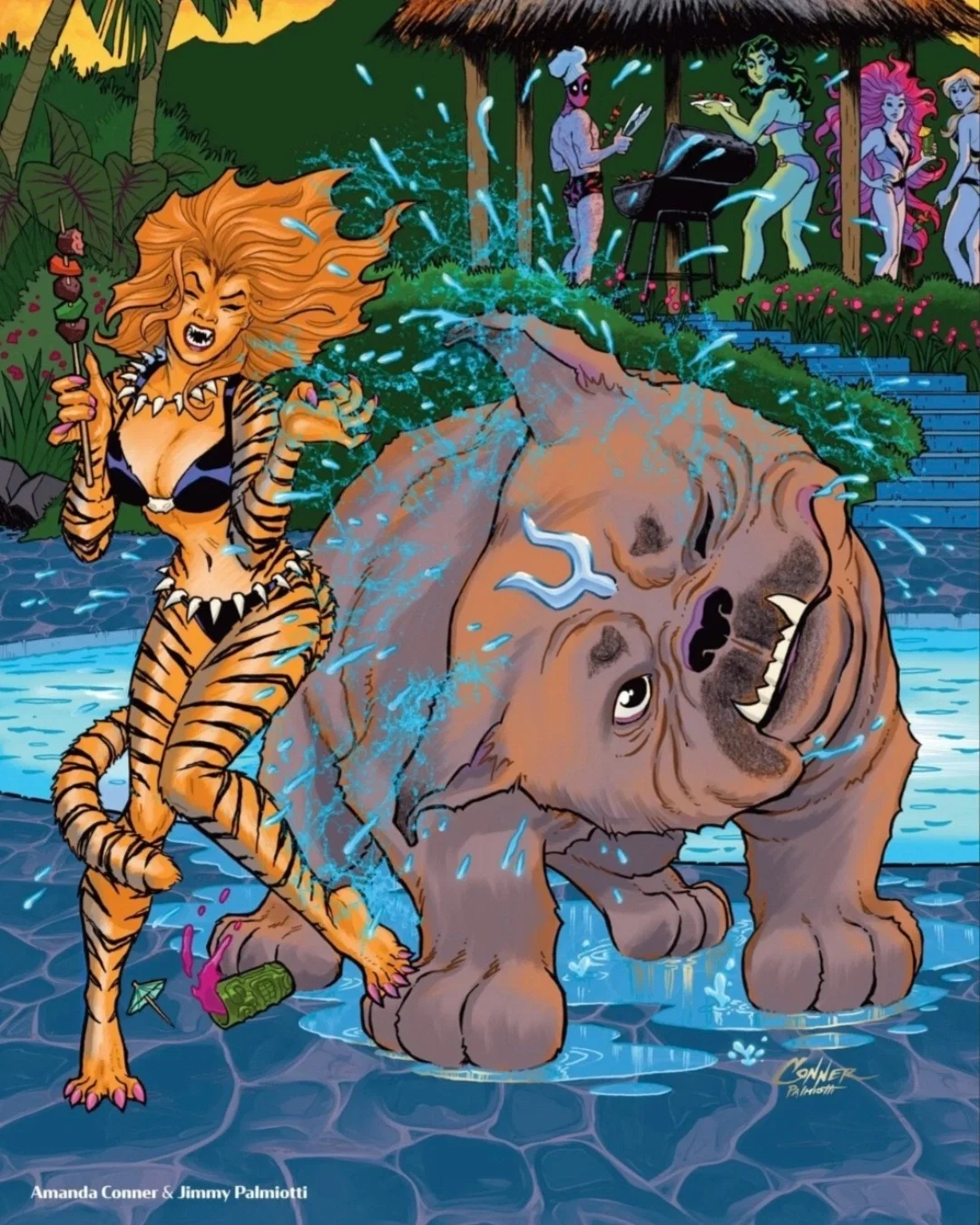 Tigra: Have a Splash