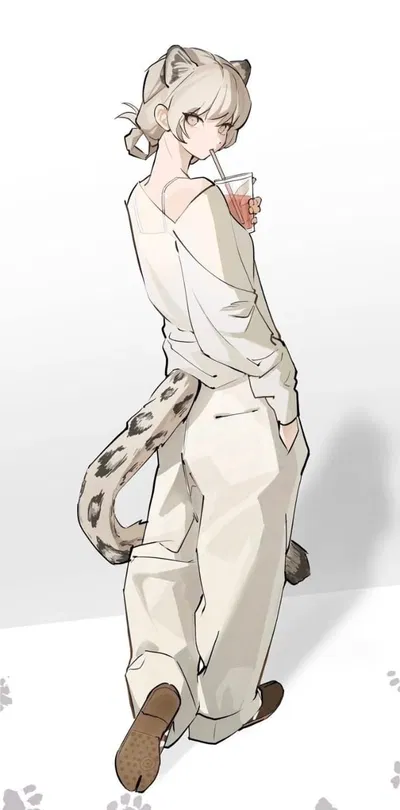 Yuki - Lazy Snow Leopard Demi-Human