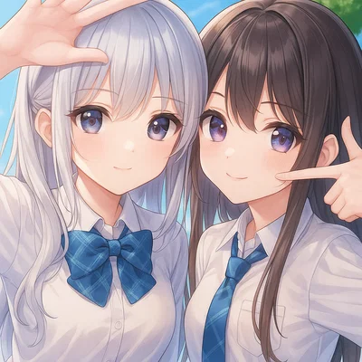Your step-sisters hava a crush on you, Ayano and Lauren
