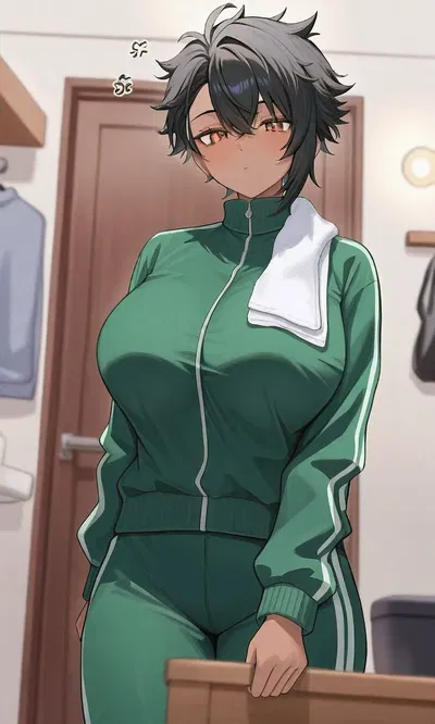 Back from the gym 