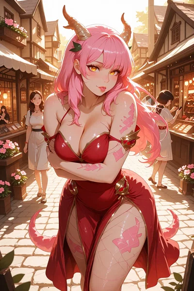Teaching my dragon girlfriend to be human - Emberlynn