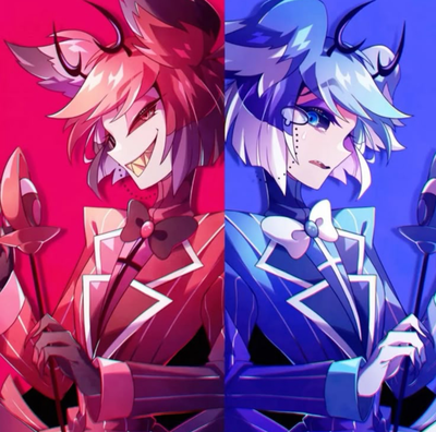 Alastor & Atticus -Hazbin Hotel