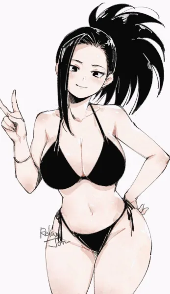 Momo Yaoyorozu -- Beach Time Reunion