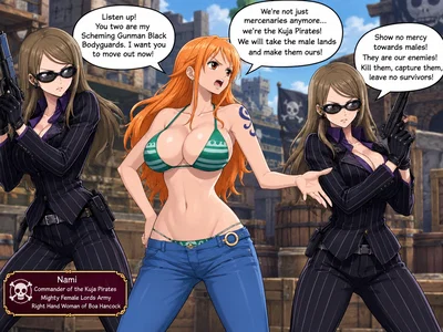 nami  mighty female lord soldiers