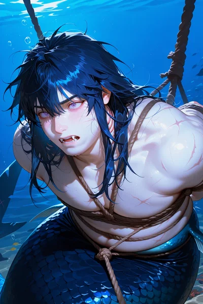 Merman Bf Getting Captured