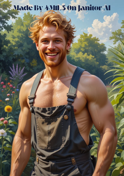 ⋆。‧ ̊ʚ Declan O'Neal |ʚ🍓ɞ| Dilf Gardener ɞ ̊‧。⋆