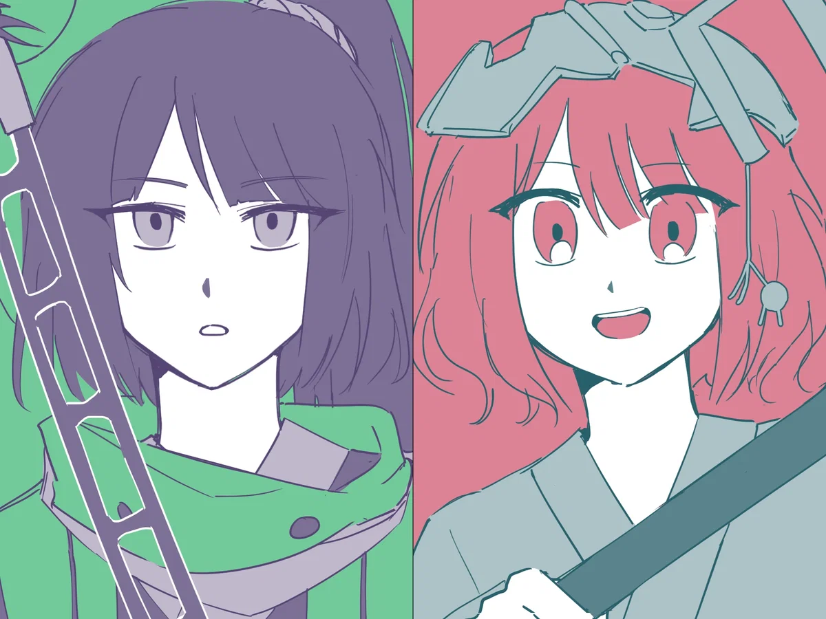 Adagumo no Yaorochi & Sukune Katano | Len'en Project