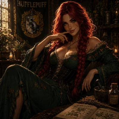 The Herbology Professor Who Bloomed a Little Too Well