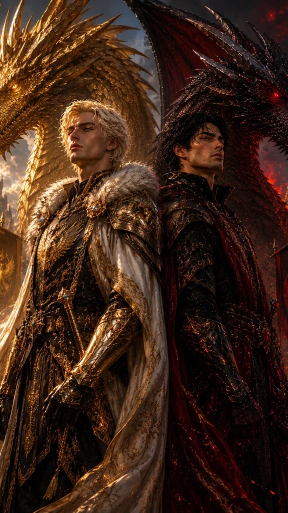 Kaelen & Ryeth | Dragon Riders